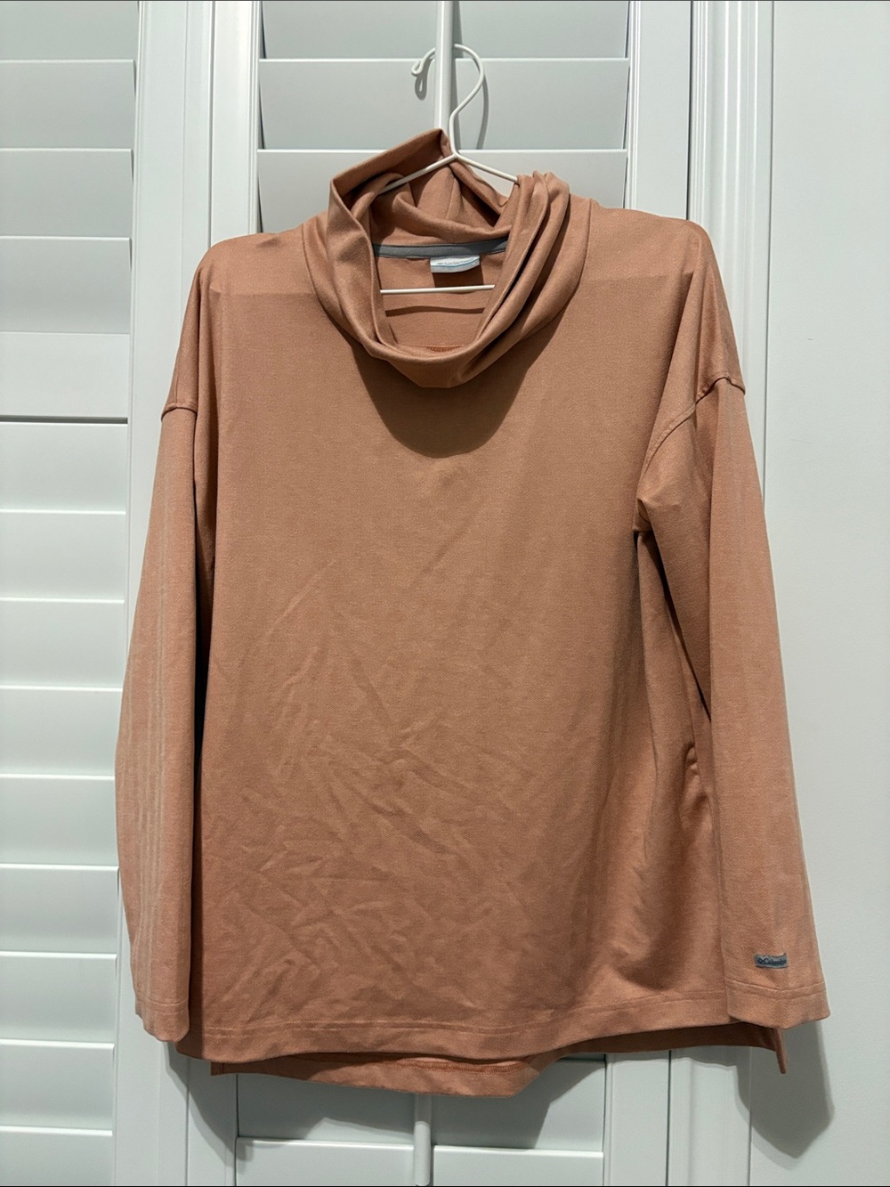 Columbia Women's Cowl Neck Sweater Top size small